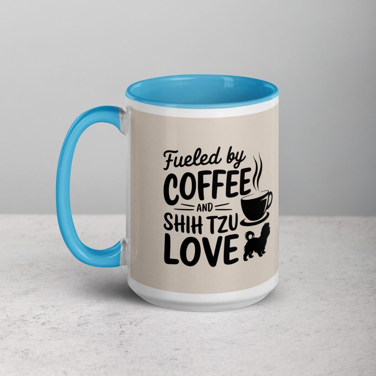 Fueled by Coffee and Shih Tzu Love Mug - Image 17