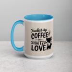 Fueled by Coffee and Shih Tzu Love Mug - Image 17