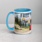 Free Palestine Siblings Hug Mug - Image 17