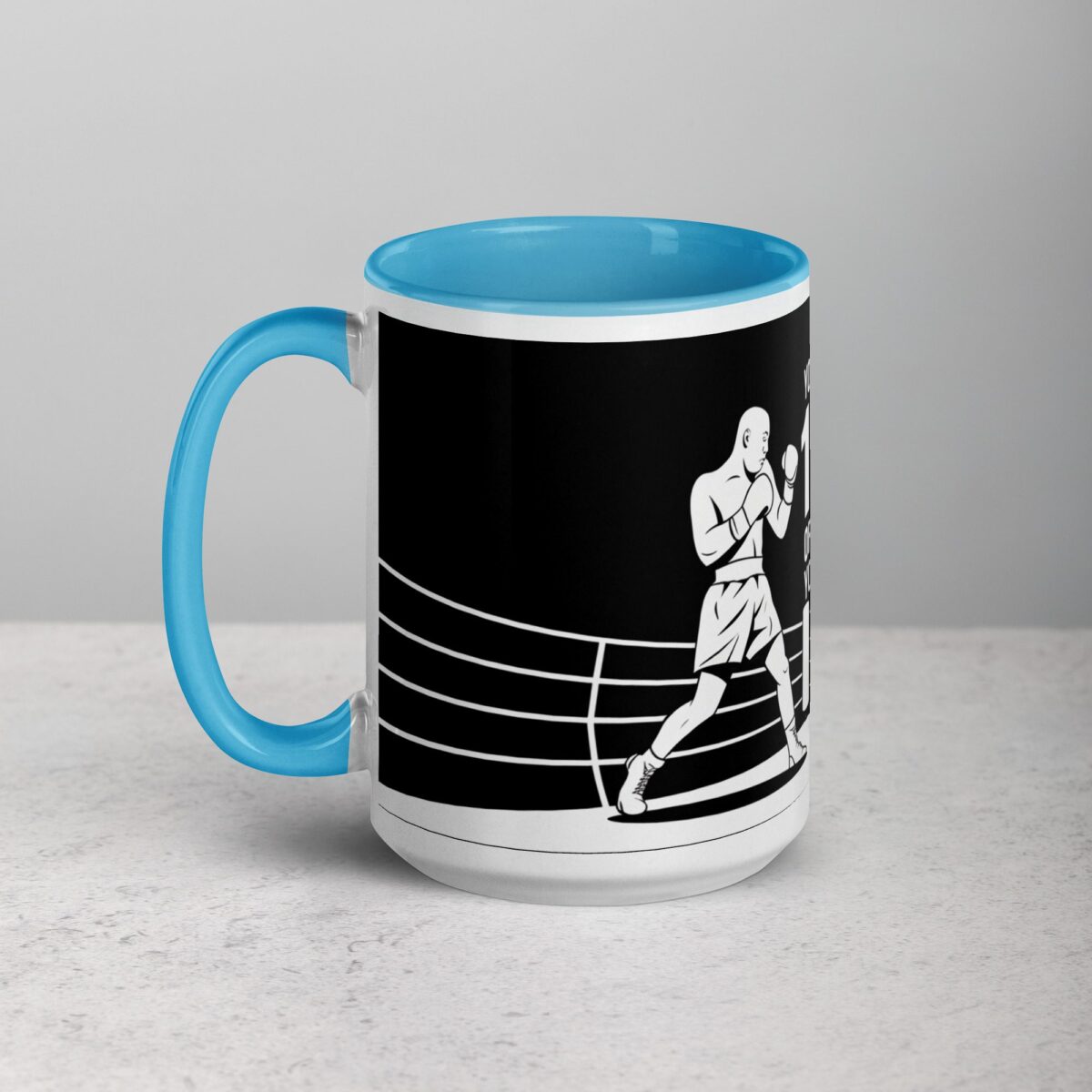 You Miss 100% of the Punches You Don’t Throw Boxing Mug - Image 17