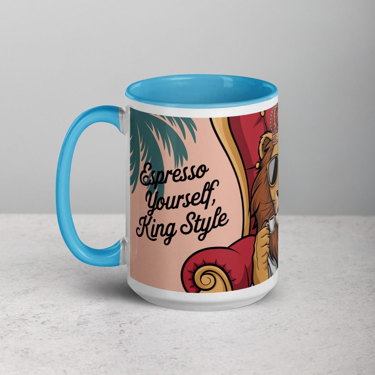 Espresso Yourself, King Style Lion Coffee Mug - Image 17