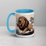 Stay Fierce, Stay Caffeinated Lion Coffee Mug - Image 17