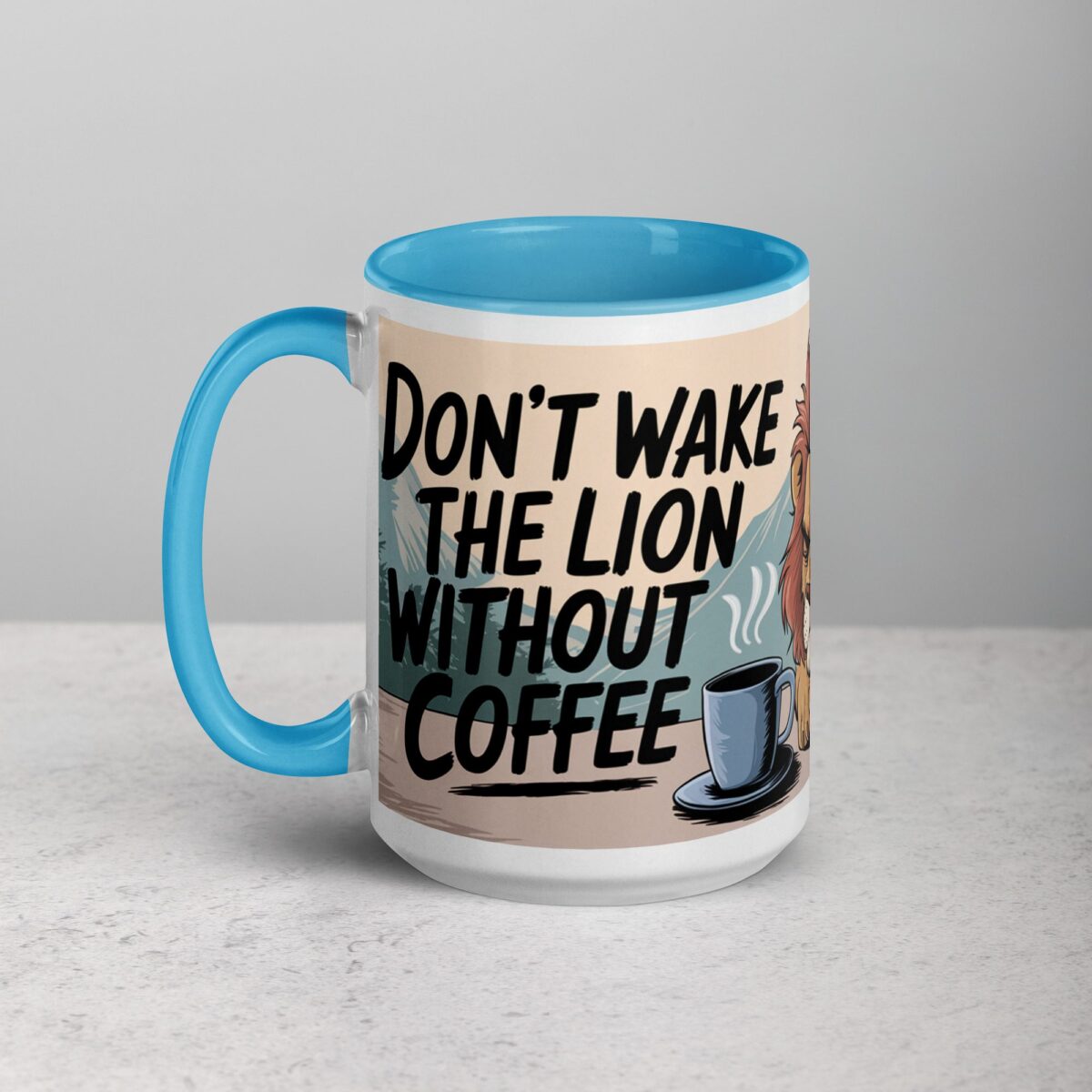 Don’t Wake the Lion Without Coffee Mug - Image 17