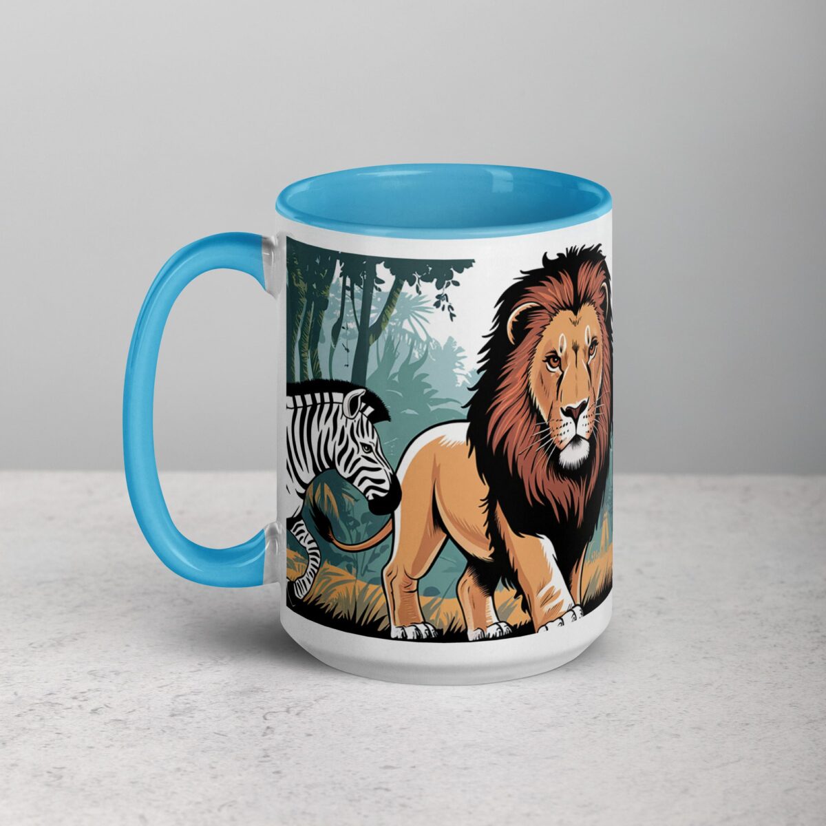 Fearless and Fueled by Coffee Lion Mug - Image 17