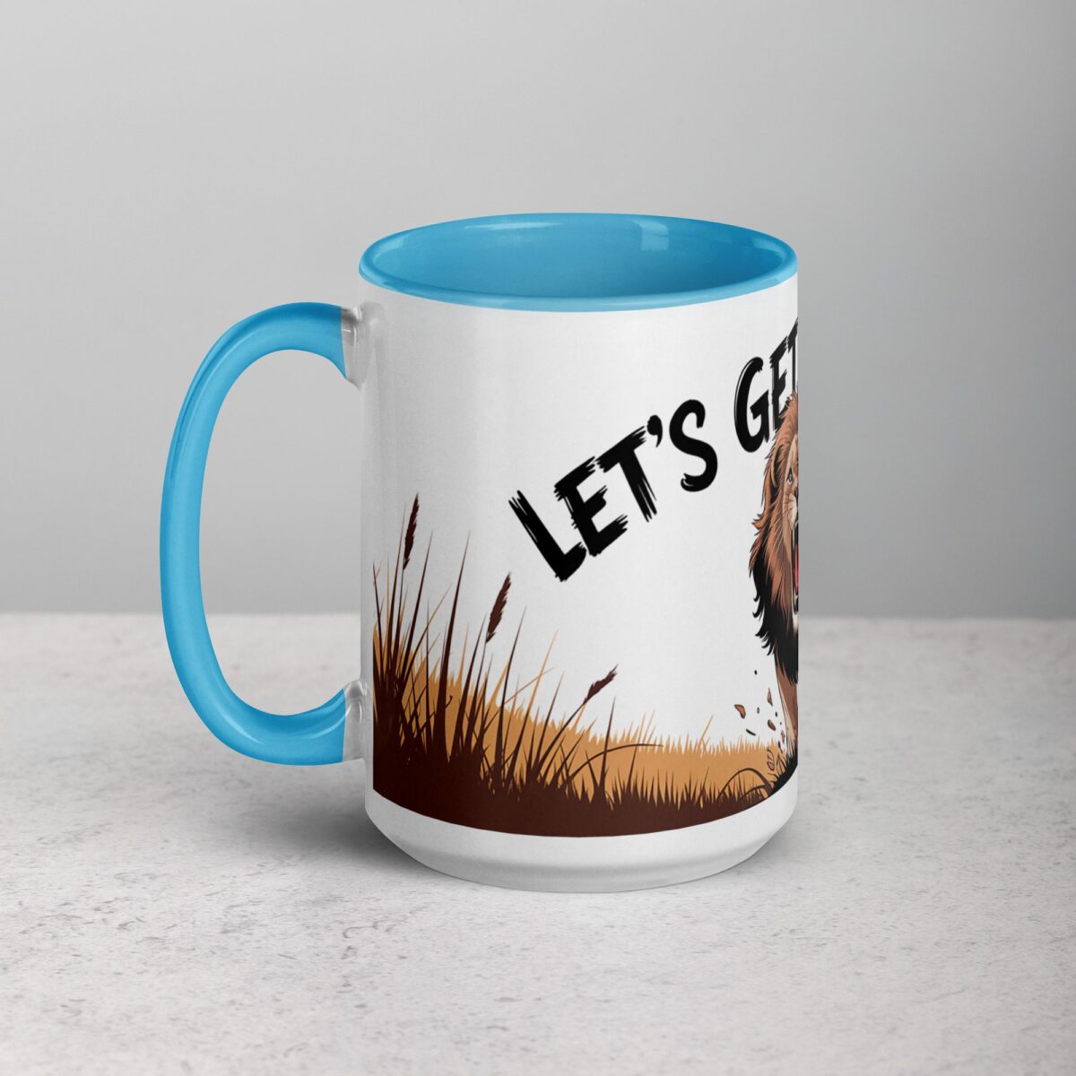 Let’s Get Roarin’! Lion Coffee Mug & Tea Cup - Image 17