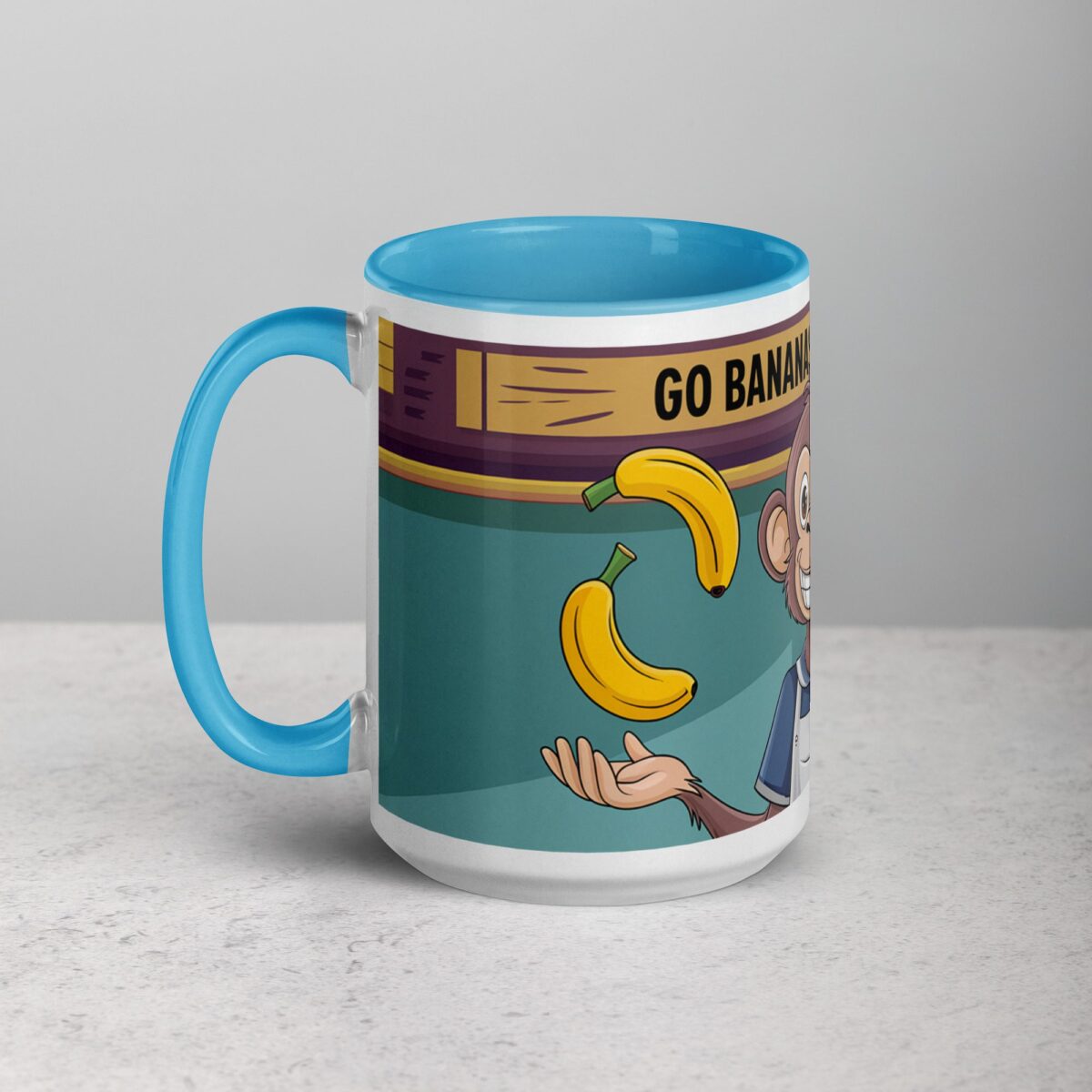 Go Bananas for Coffee Monkey Mug - Image 17