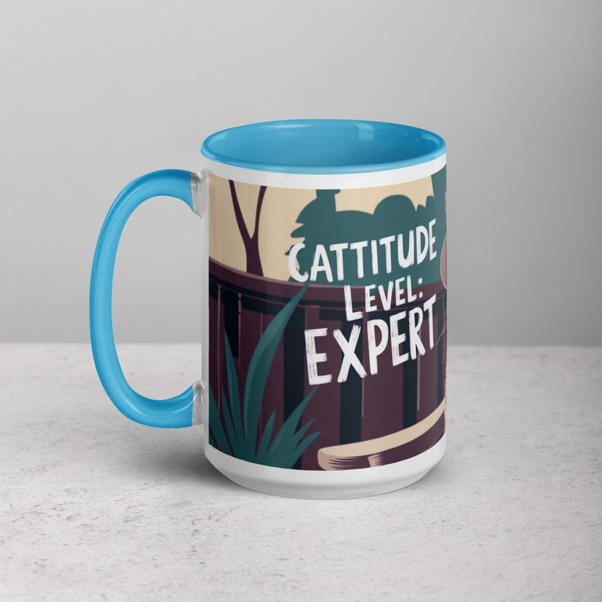 Cattitude Level: Expert Coffee Mug - Image 17