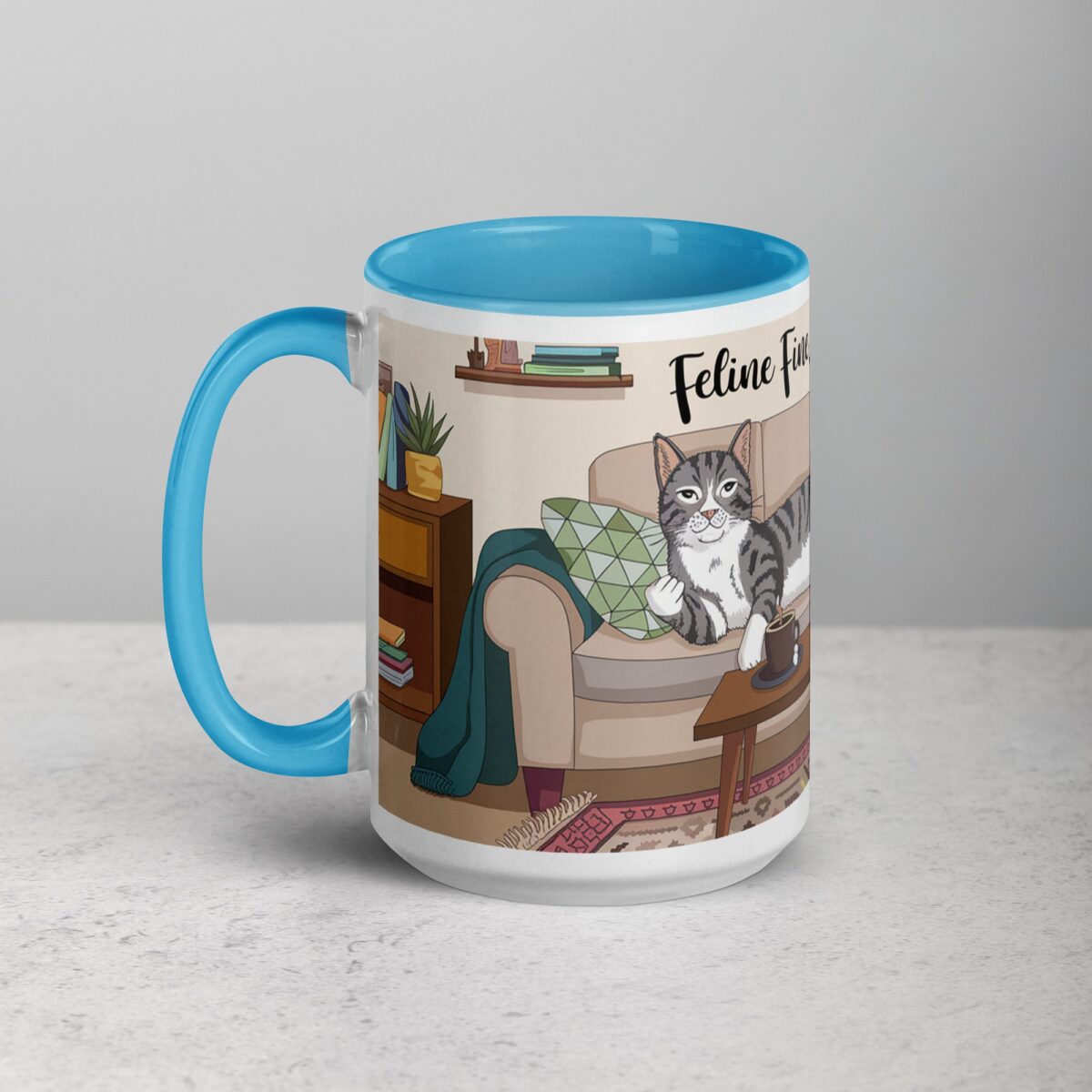 Feline Fine, One Sip at a Time Cat Mug - Image 17