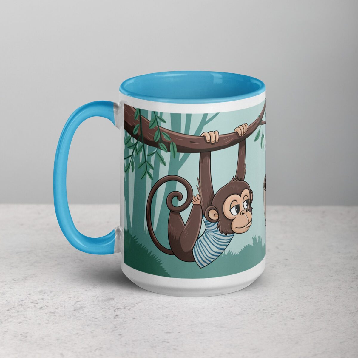Hang in There, Coffee’s Coming! Monkey Mug - Image 17