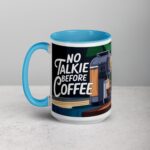 No Talkie Before Coffee Cat Mug - Image 17