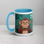 Monkey Mood: Decaffeinated = Grumpy, Caffeinated = Happy Mug - Image 17