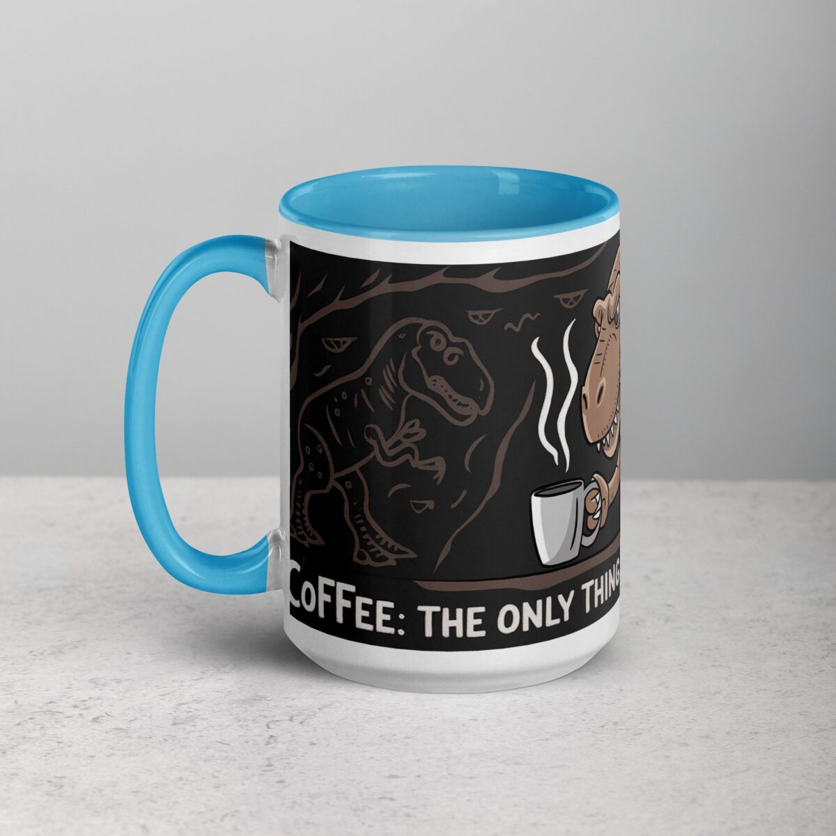 Coffee: The Only Thing Older Than Dinosaurs Mug - Image 17
