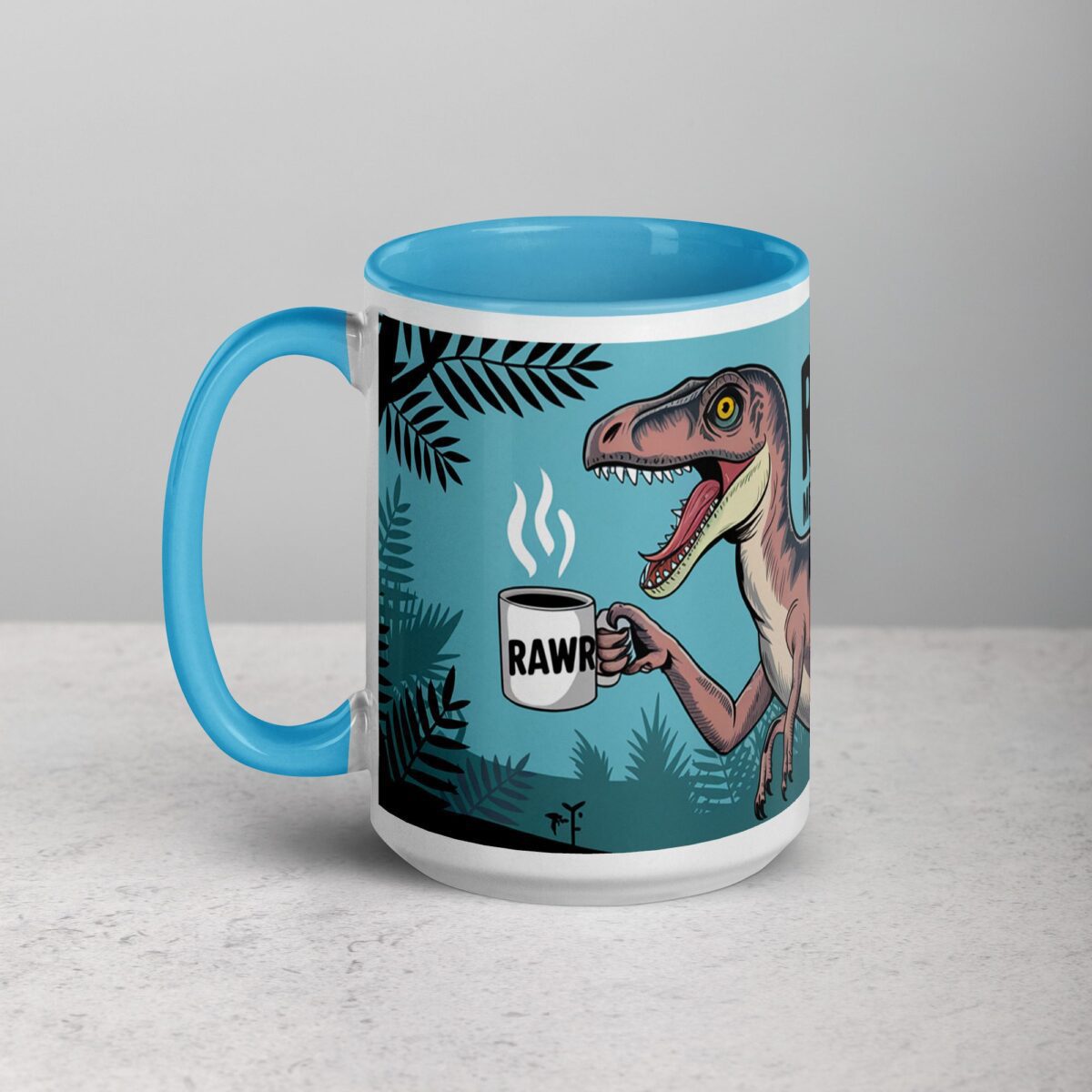 Rawr Means I Need Coffee Mug - Image 17