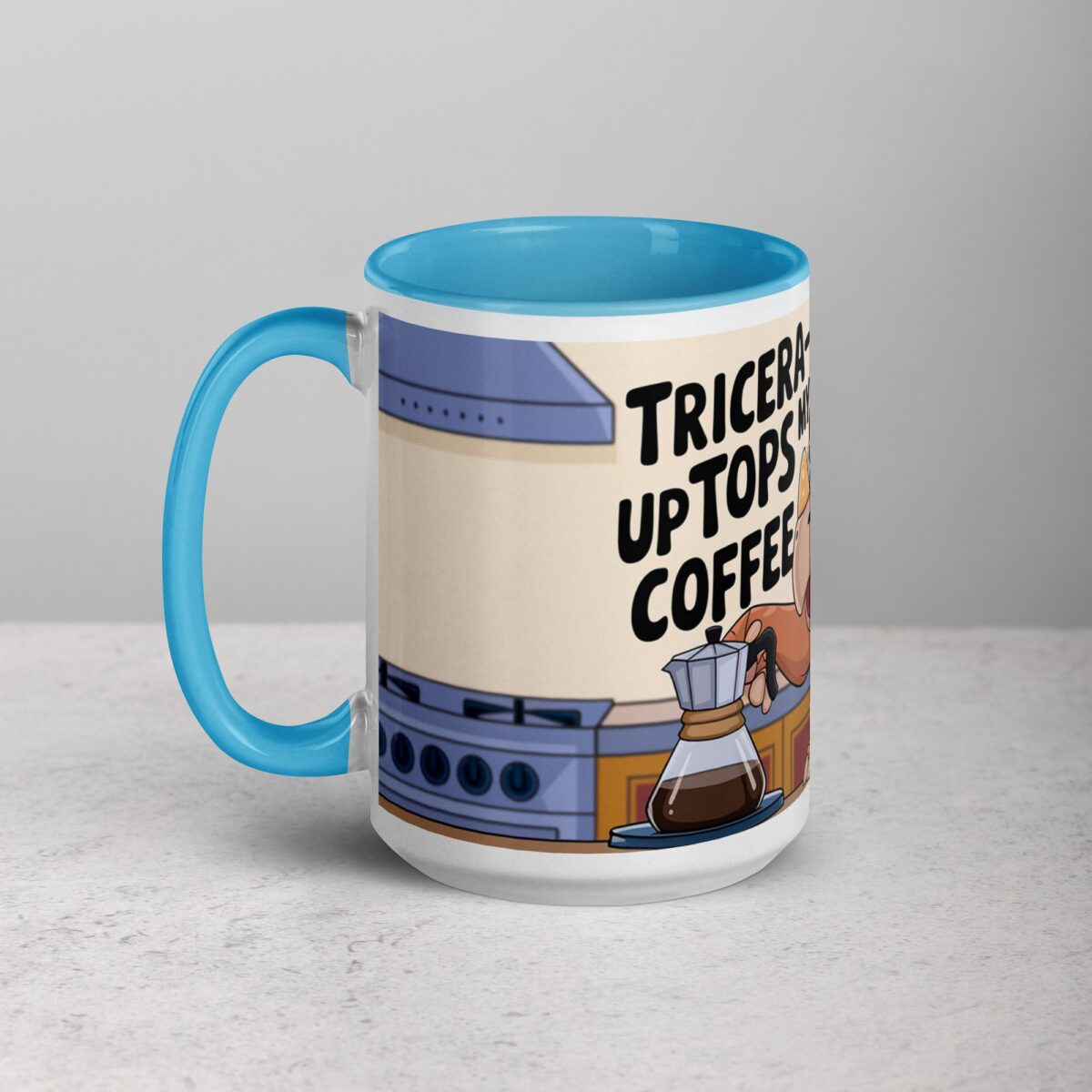 Tricera-Tops Up My Coffee Mug - Image 17