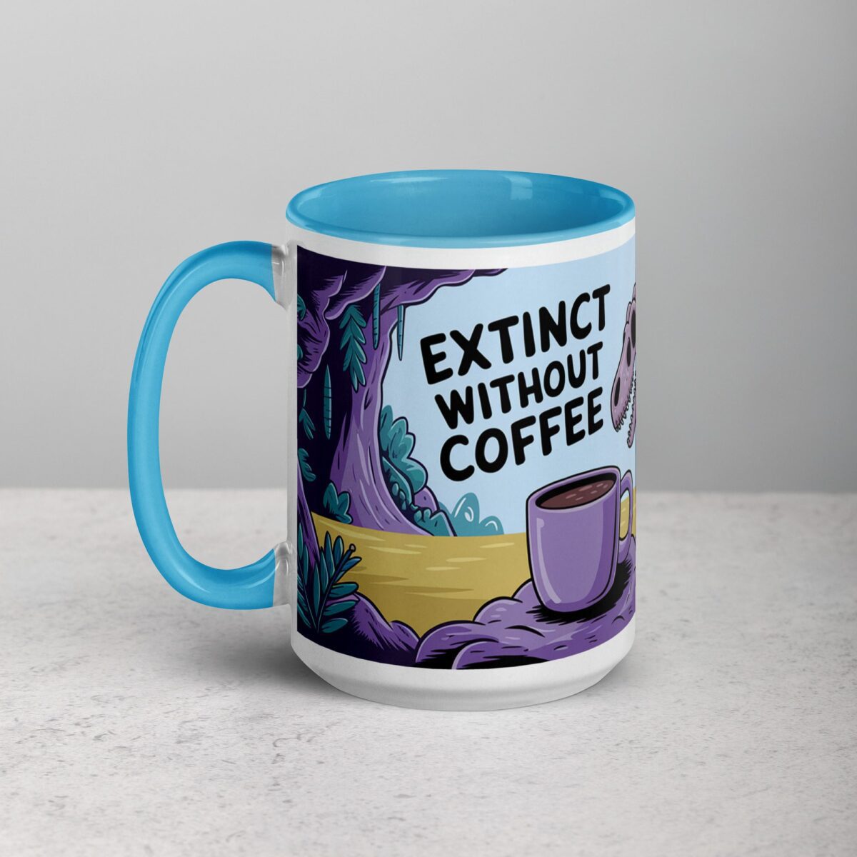 Extinct Without Coffee Mug - Image 17