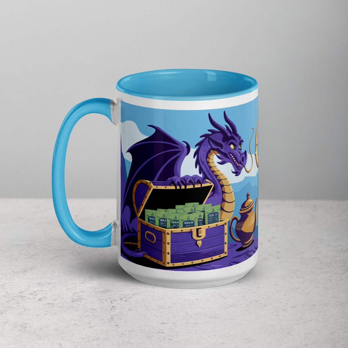Chai-Ching: Dragon’s Gold Blend Mug - Image 17