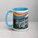Powered by Rainbows and Caffeine Unicorn Mug - Image 17