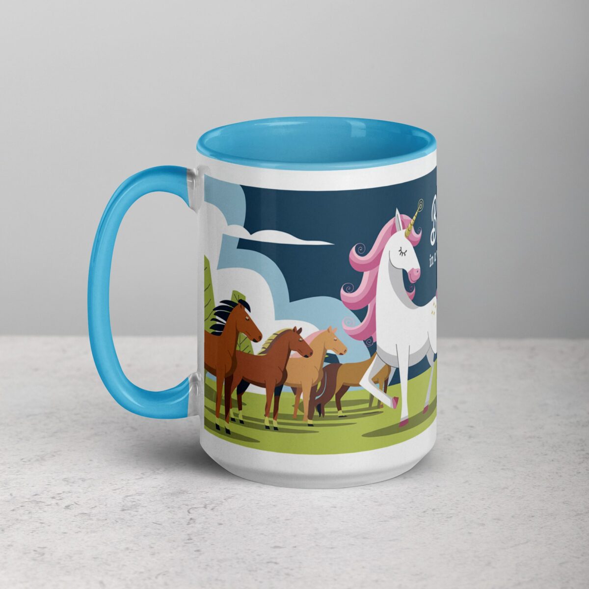 Be a Unicorn in a World Full of Horses Mug - Image 17