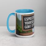 Espresso Yourself, Goat Style Coffee Mug - Image 17