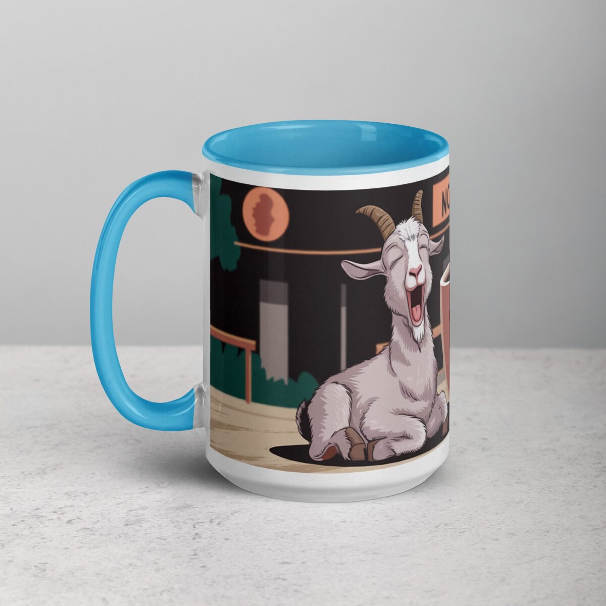 No Goat-ing Without Coffee Mug - Image 17