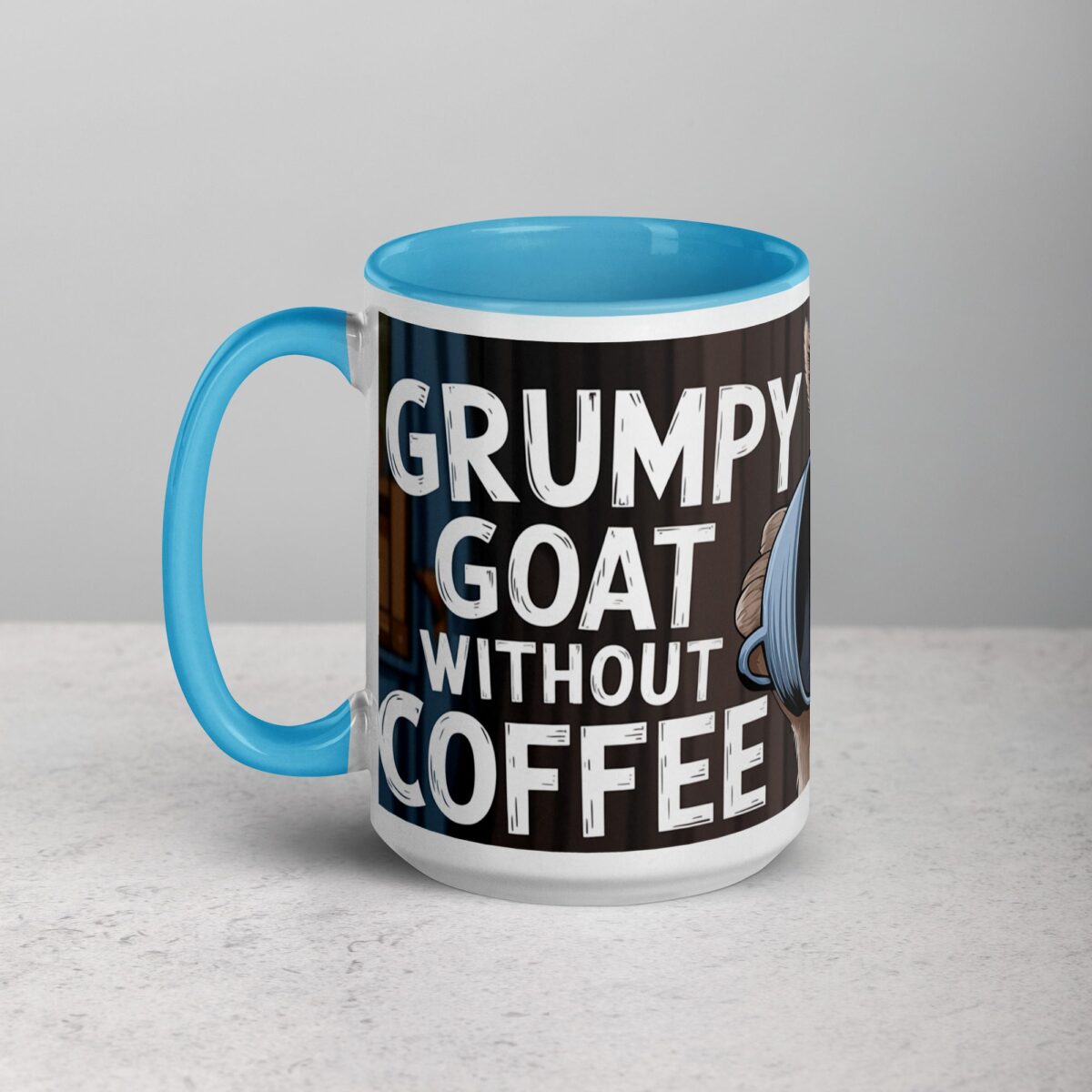 Grumpy Goat Without Coffee Mug - Image 17