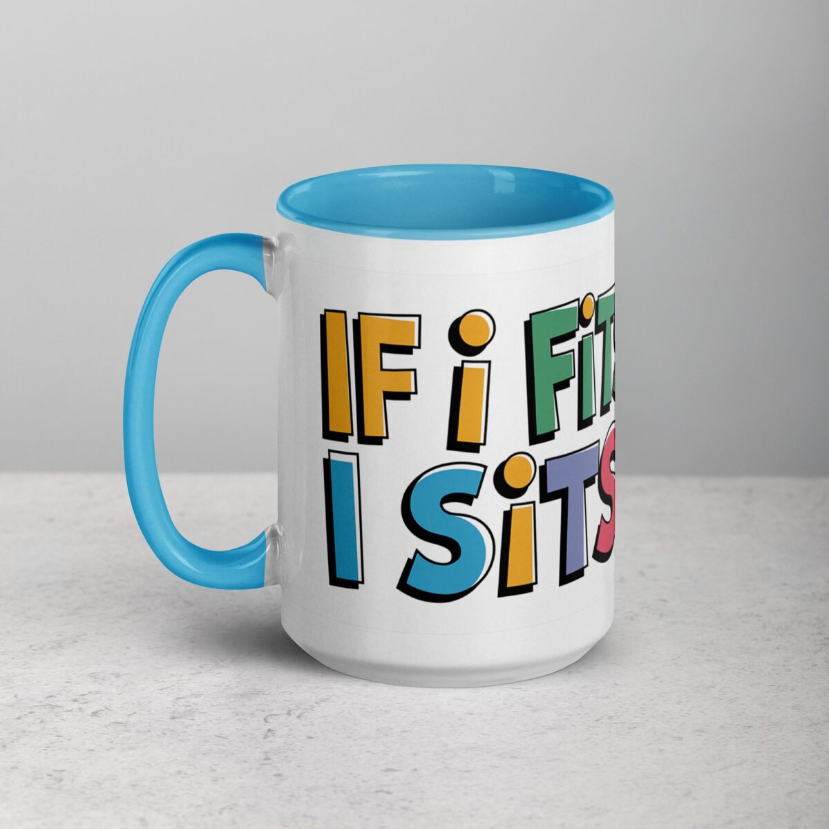 If I Fits, I Sits Cat Coffee Mug & Tea Cup - Image 17