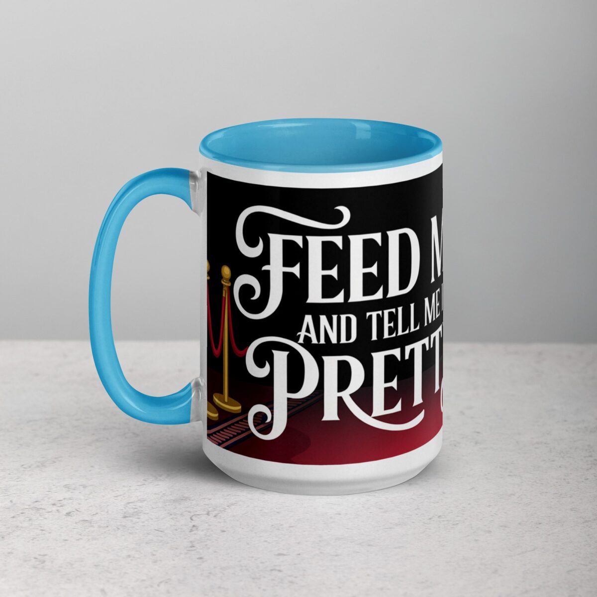 Feed Me and Tell Me I’m Pretty Cat Mug - Image 17