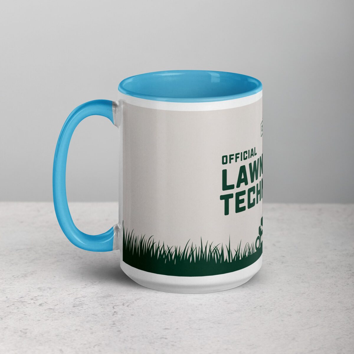 Official Lawn Care Technician Dad Coffee Mug - Image 17