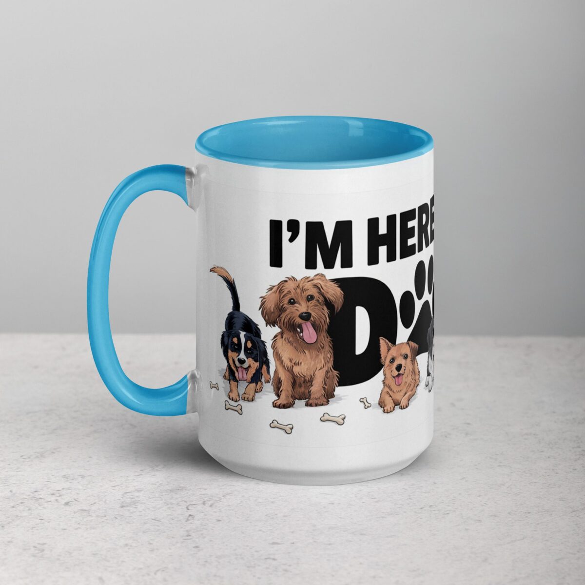 I’m Here for the Dogs Coffee Mug - Image 17