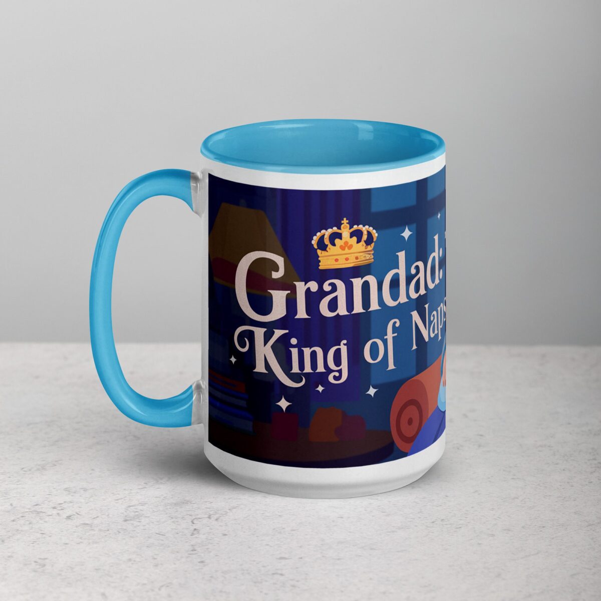 Grandad: King of Naps Coffee Mug - Image 17