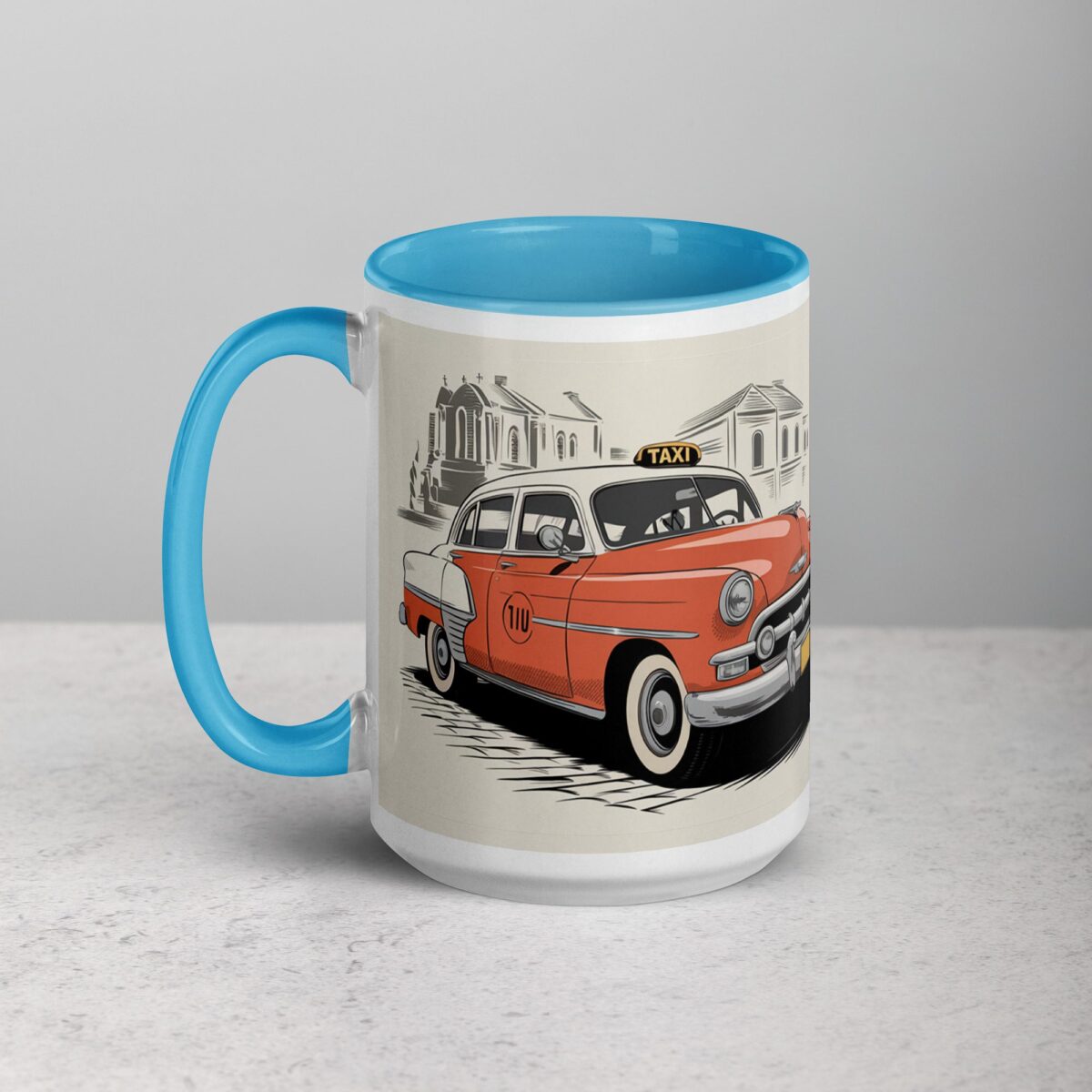 Grandpa’s Taxi Service: Free Rides, Endless Advice Mug - Image 17
