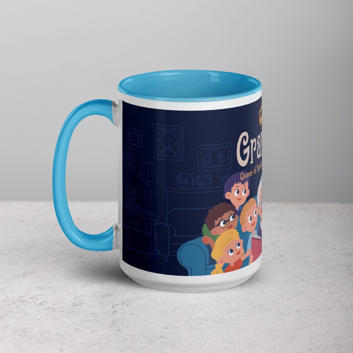 Grandma: Queen of Spoiling and Storytelling Mug - Image 17