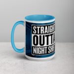 Straight Outta Night Shift Nurse Mug - Image 17