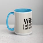Wife: Unlimited Love, Unlimited Shopping Coffee Mug - Image 17