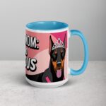Doberman Mom: Fierce and Fabulous Coffee Mug - Image 19