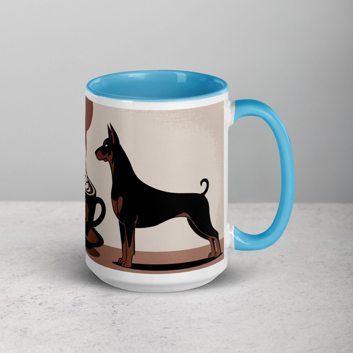 Fueled by Coffee and Doberman Love Mug - Image 18