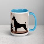 Fueled by Coffee and Doberman Love Mug - Image 18