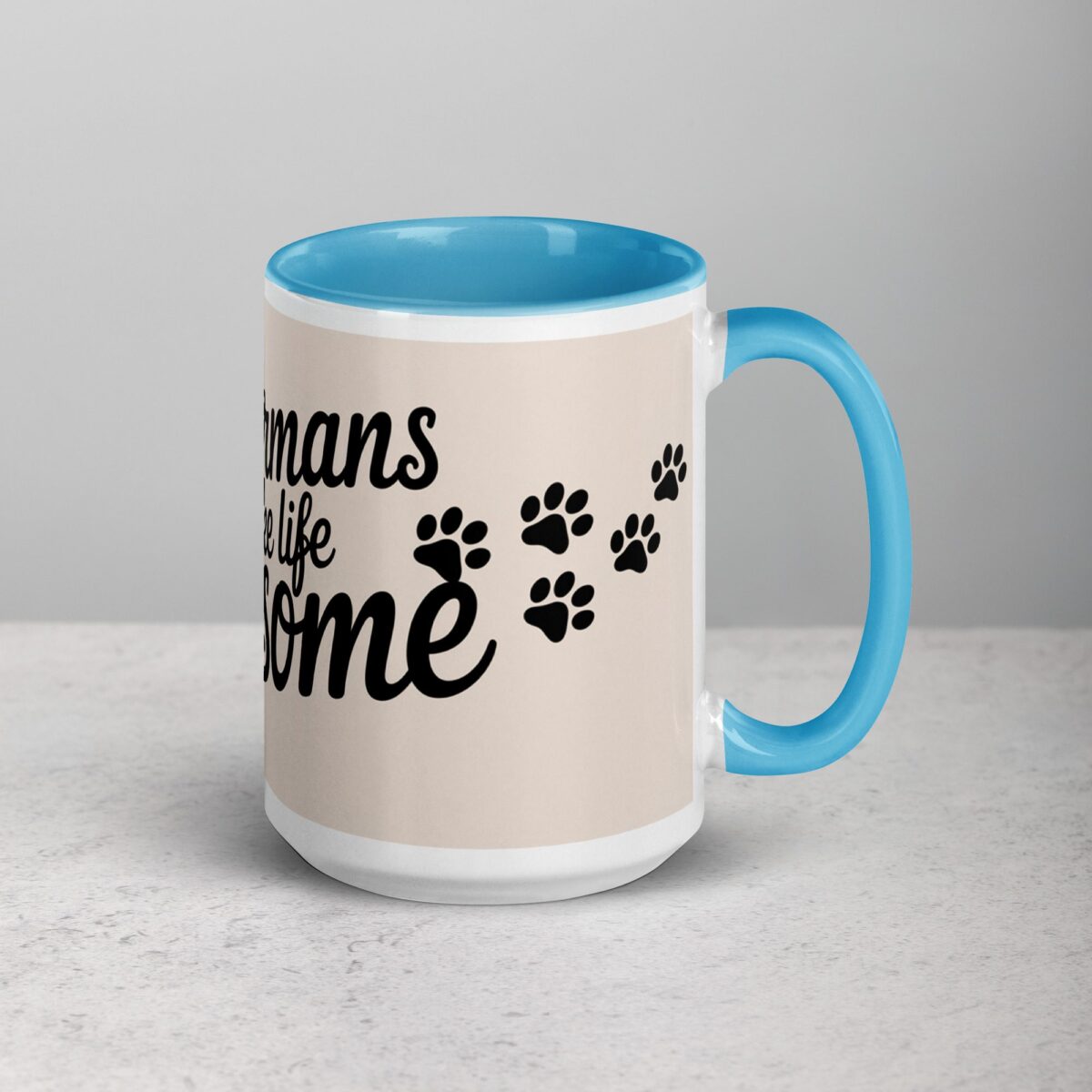 Dobermans Make Life Pawsome Coffee Mug - Image 19