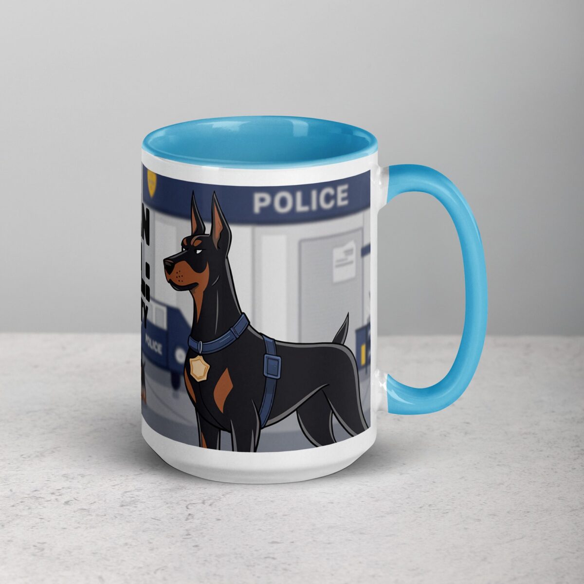 Doberman Patrol: Always on Duty Coffee Mug & Tea Cup - Image 18