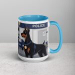 Doberman Patrol: Always on Duty Coffee Mug & Tea Cup - Image 18