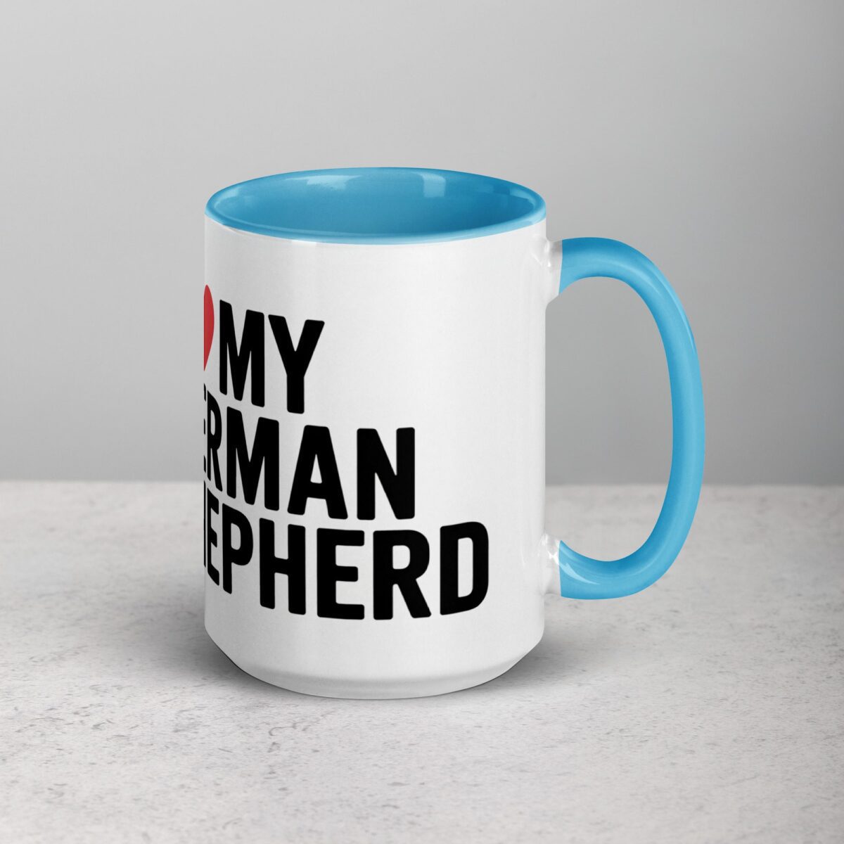 I ❤️ My German Shepherd Coffee Mug & Tea Cup - Image 18