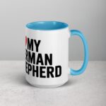 I ❤️ My German Shepherd Coffee Mug & Tea Cup - Image 18
