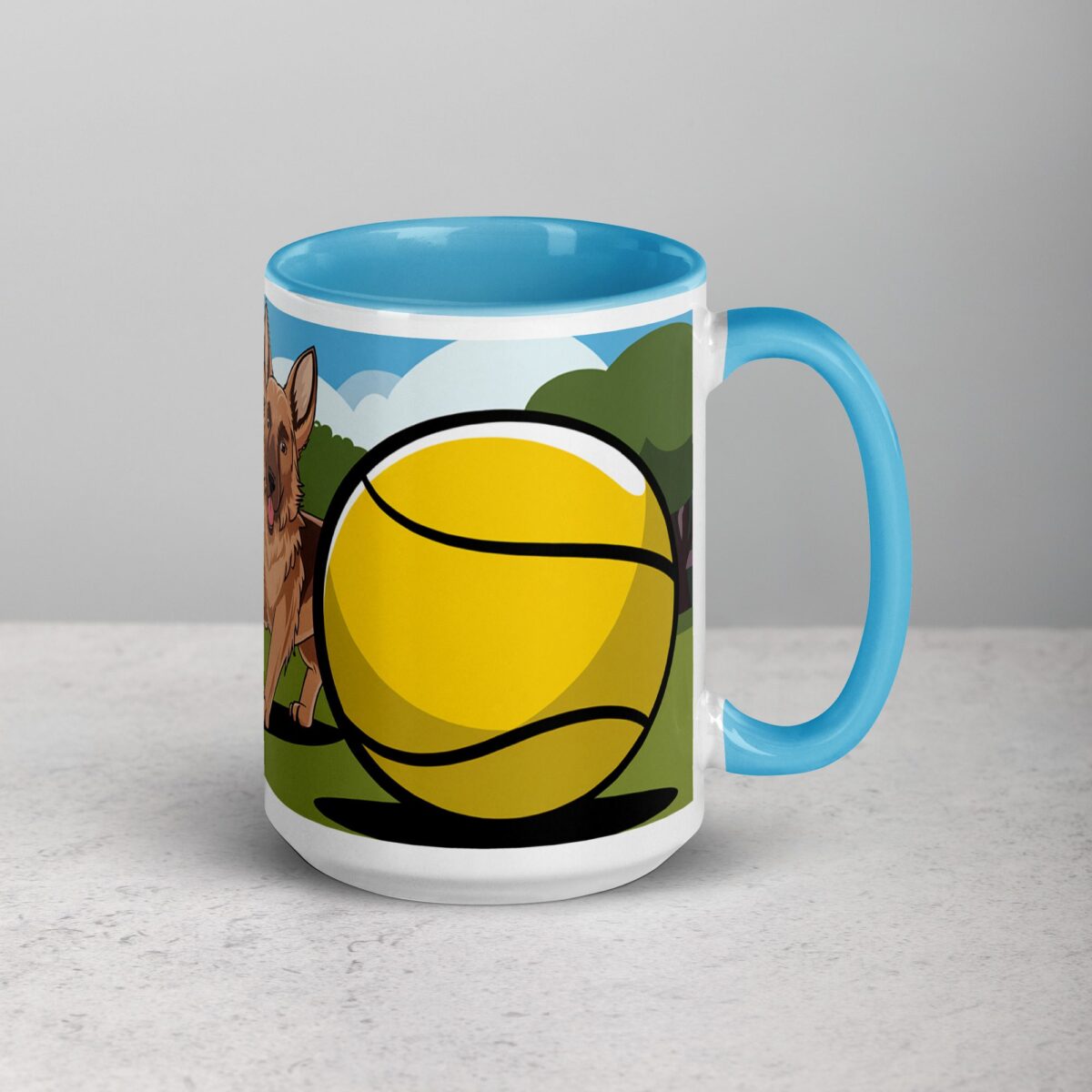 German Shepherd Dad: Chief Ball Thrower Mug - Image 18