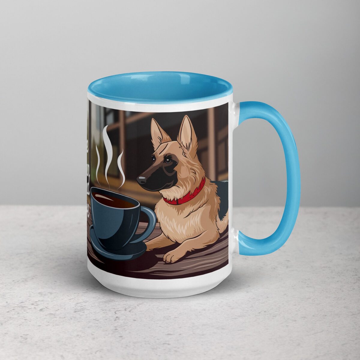Fueled by Coffee and German Shepherd Love Mug - Image 18