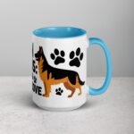 German Shepherds: Strength, Intelligence, Love Mug - Image 18