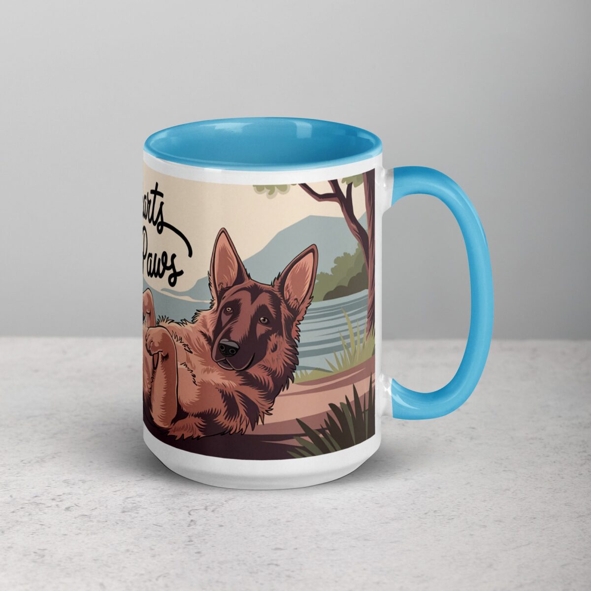 Loyal Hearts Have Four Paws Coffee Mug - Image 18