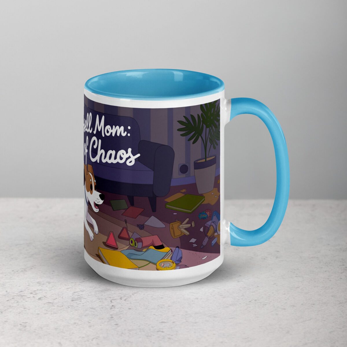 Jack Russell Mom: Queen of Chaos Coffee Mug - Image 18
