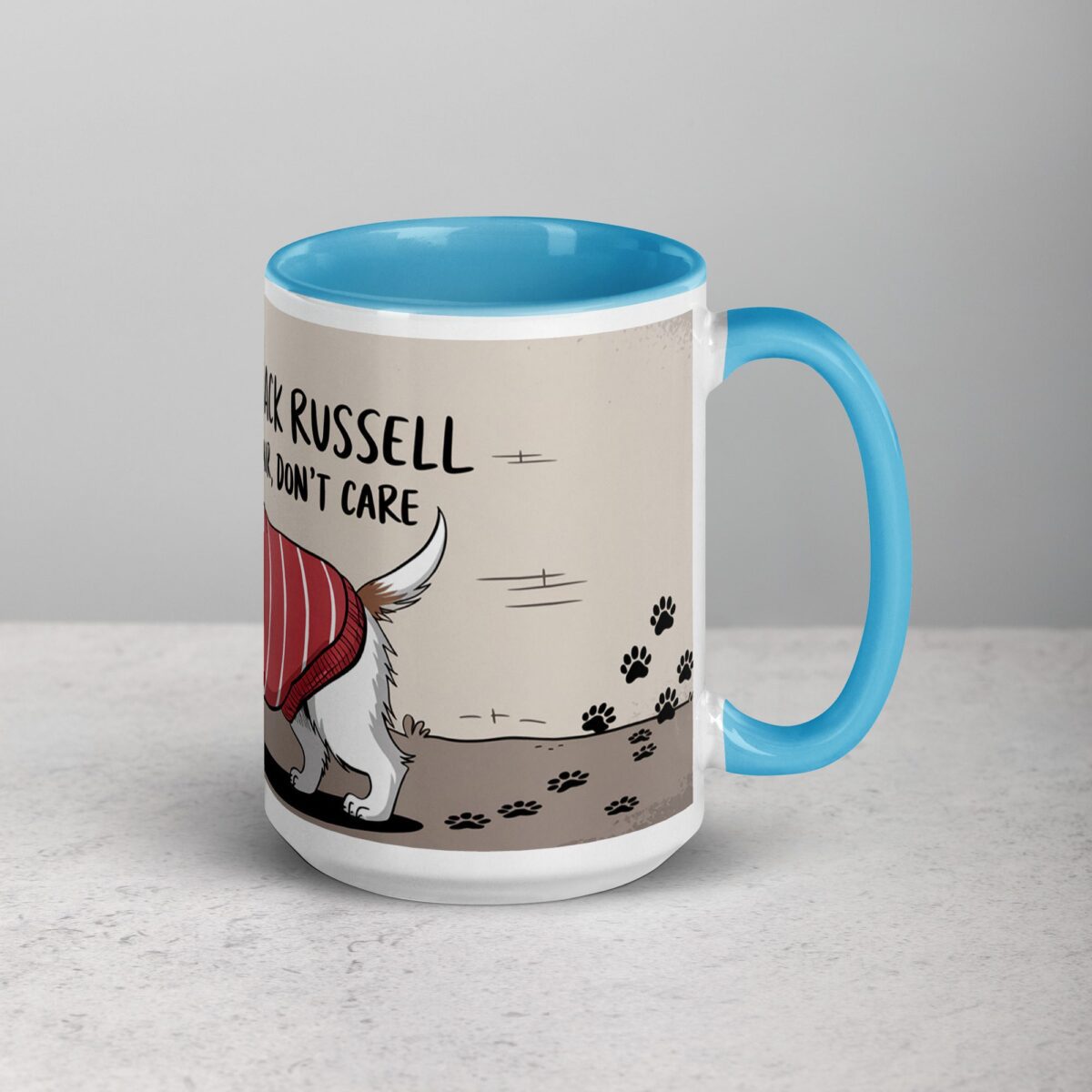 Jack Russell Hair, Don’t Care Coffee Mug - Image 18