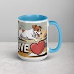 Born to Jump, Built to Love Jack Russell Mug - Image 18