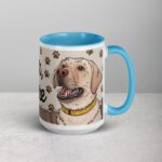 Lab Hair, Don’t Care Labrador Coffee Mug - Image 18
